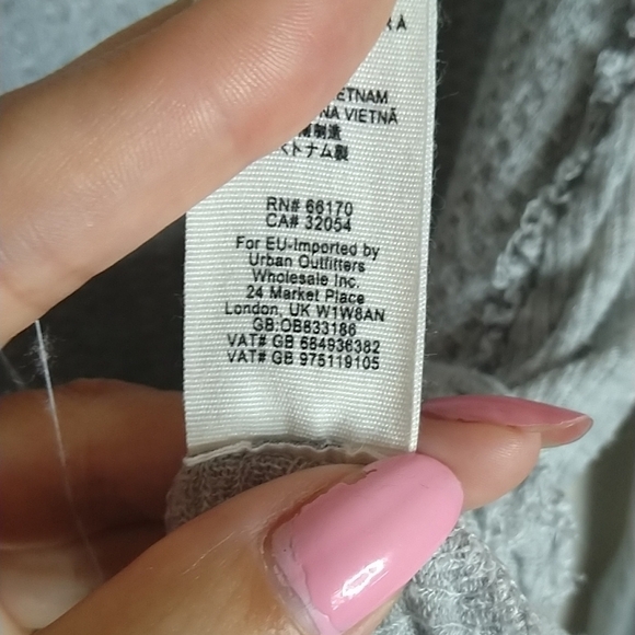 Free People We The Free Catalina Thermal Top Blouse sz M - Picture 7 of 8